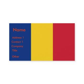 with Flag of Romania