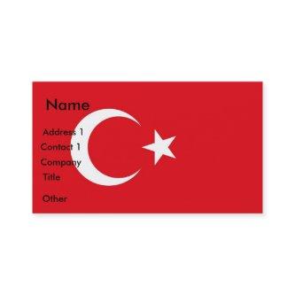 with Flag of Turkey