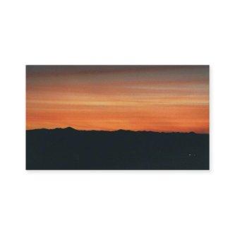 with Sunset Mountain View