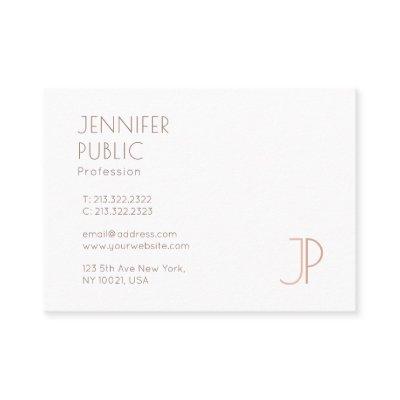 Elegant Modern Monogram Template