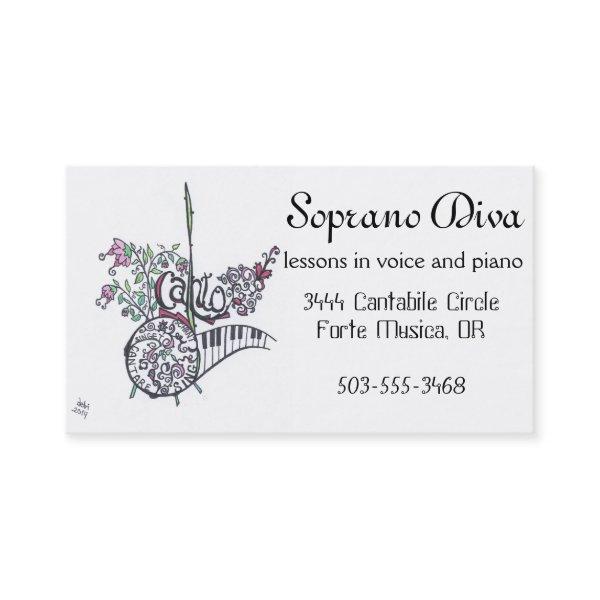 :  soprano diva