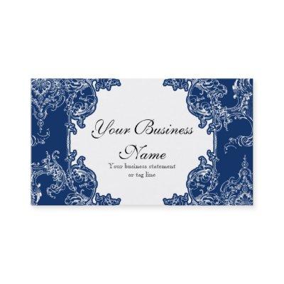 Toile Damask Swirl Floral Baroque