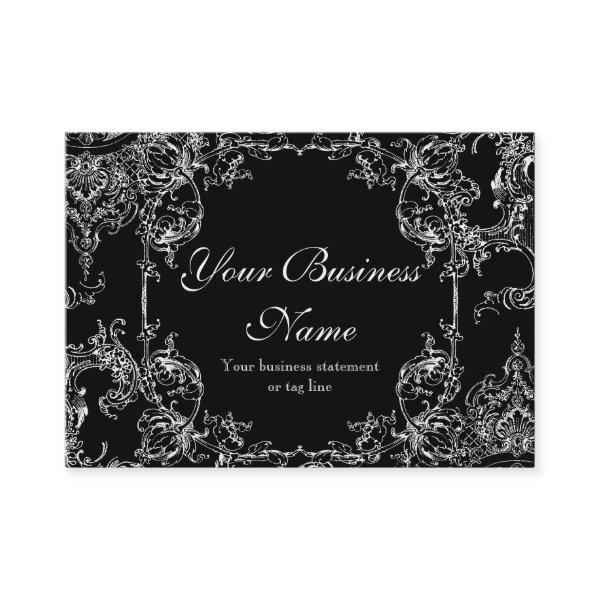 Toile Damask Swirl Floral Baroque