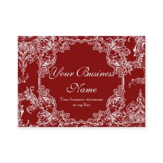 Toile Damask Swirl Floral Baroque
