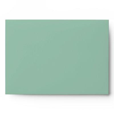 Business Elegant Grayed Jade Envelope