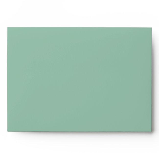 Business Elegant Grayed Jade Envelope