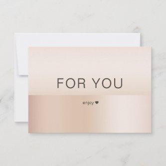 BUSINESS ENTITY CERTIFICATE| for | modern beige RSVP Card
