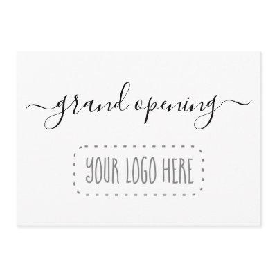 Business Grand Opening Invitation - Add Logo
