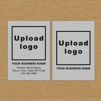 Business Gray Enclosure Card