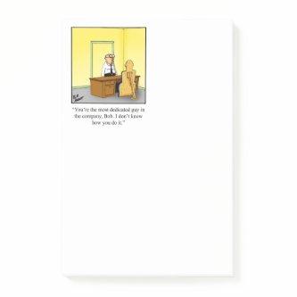 Business Humor Post- It Notes