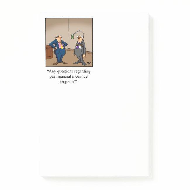 Business Humor Post- It Notes