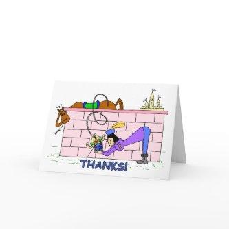 Business Humpty Dumpty Thank You Card