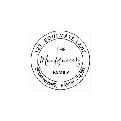 Business | Personal Create Your Own Rubber Stamp