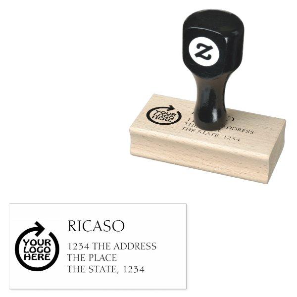 Business Personalized Logo Rubber Stamp