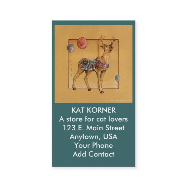 Business - Profile Card - Carousel Reindeer or Elk