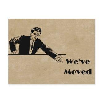 Business We’ve Moved Announcement Card
