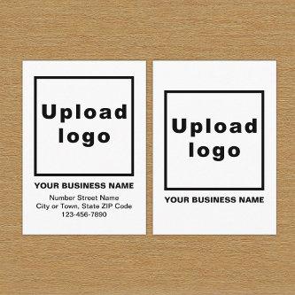 Business White Enclosure Card