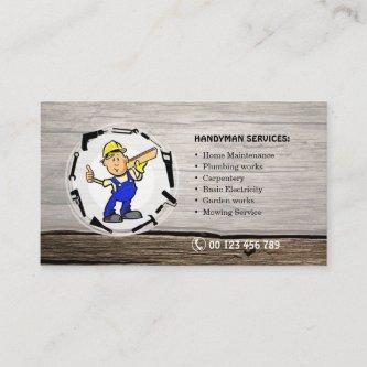 Businesscard for Handyman services