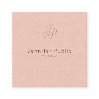 Businesswoman VIP Salon Manager Elegant Luxury Square