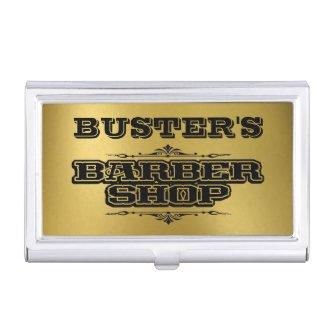 Buster's Barbershop  Case