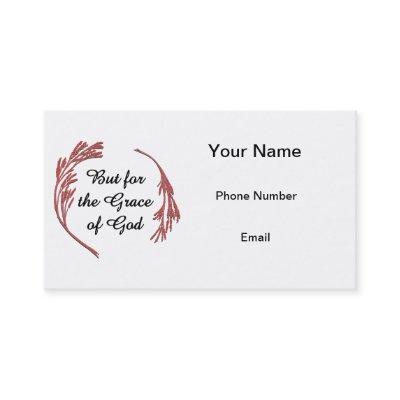 But for the Grace of God Calling Card