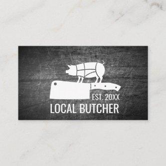 Butcher Meat Cut Chart | Scratched Metal