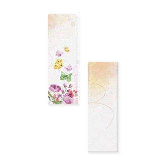 Butterfly Bloom Spring Mini Bookmark Calling Card