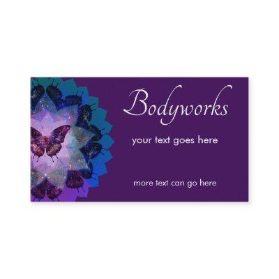 Butterfly Nebula Mandala | Purple
