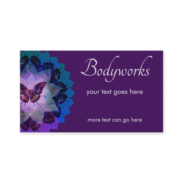 Butterfly Nebula Mandala | Purple