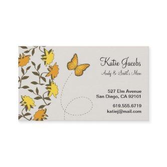 Butterfly Social Calling Cards