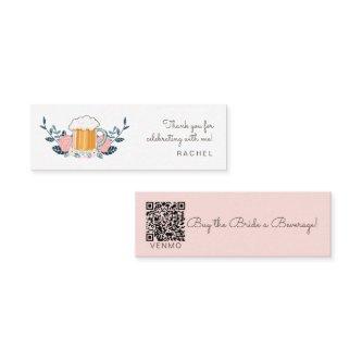 Buy the bride a beer bachelorette mini
