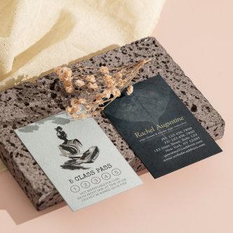 BW Yoga Instructor Brushstrokes Class Pass Loyalty