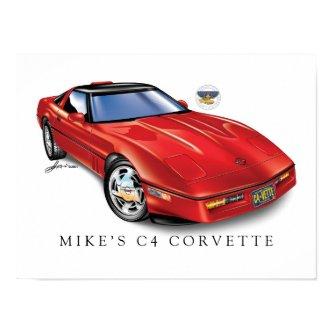 C4 Corvette Print, Value Poster Paper (Matte)