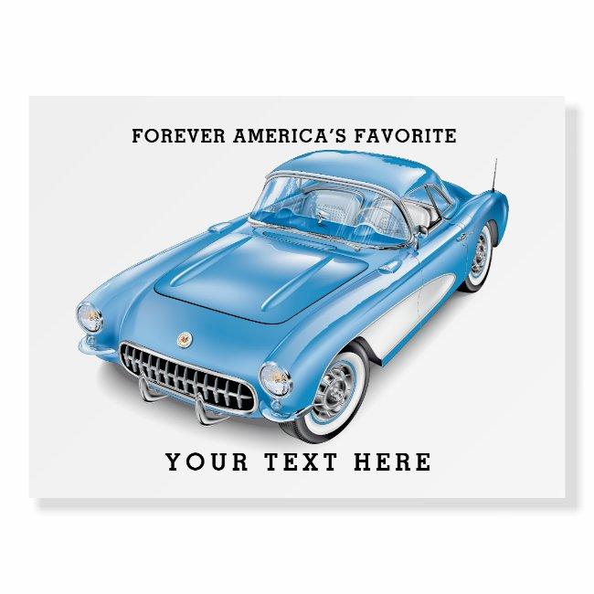 C-ONE AUTOMOBILE ART FOAM BOARD