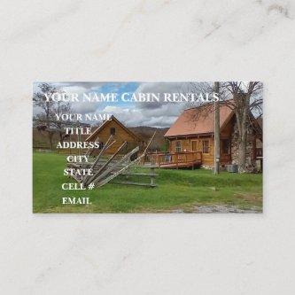 cabin rental log cabin country home mountain cabin