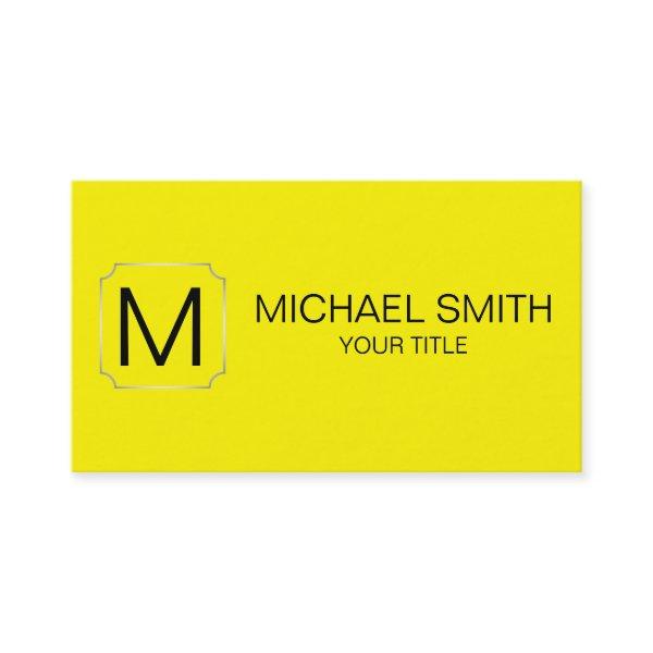 Cadmium yellow color background