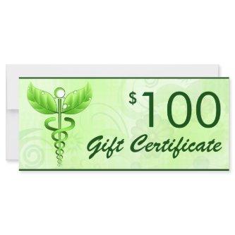 Caduceus Alternative Medicine $100 Gift Voucher