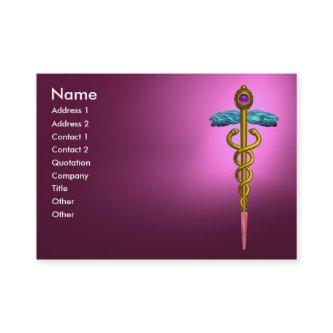 CADUCEUS AMETHYST vibrant gold pink purple violet