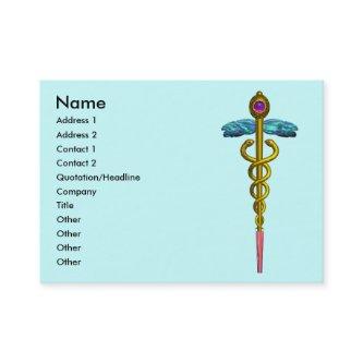 CADUCEUS,  vibrant gold amethyst