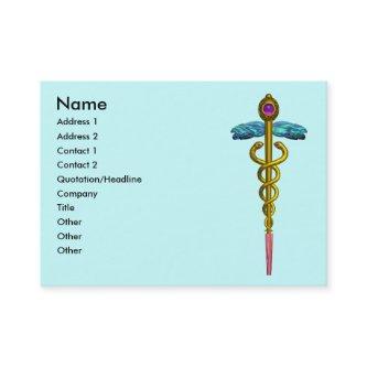 CADUCEUS,  vibrant gold amethyst