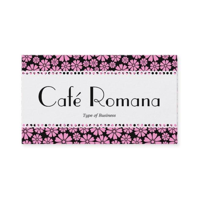 Café Romana (Scalloped) Floral Pattern