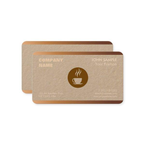 Cafeteria Coffee Shop Modern Professional Elegant
