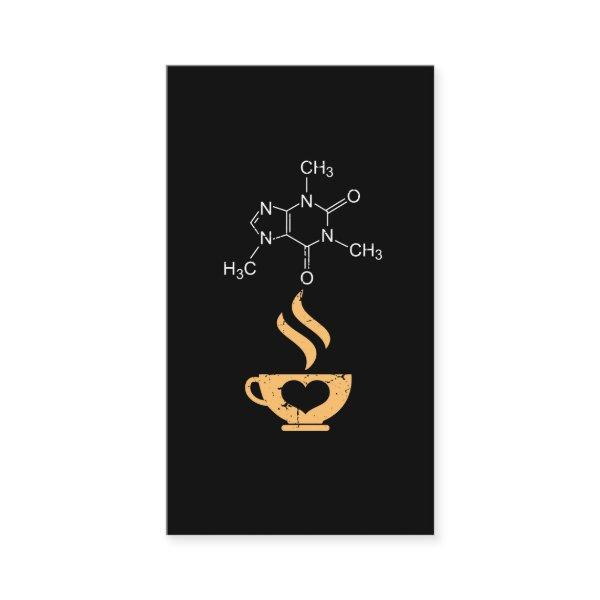 Caffeine Molecule Gift Coffee Lover Science Nerds