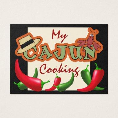 Cajun Cooking Cards by SRF