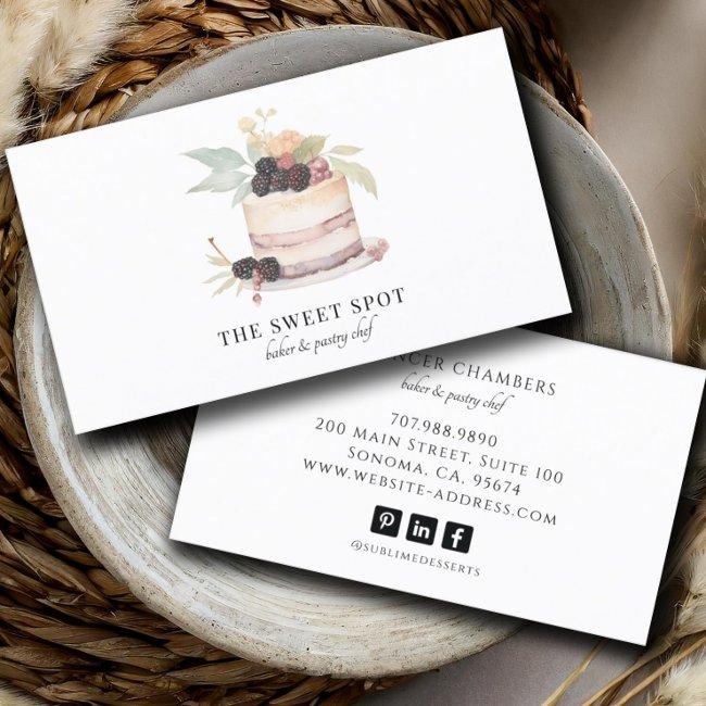 Cake Baker Bakery Pastry Chef Catering