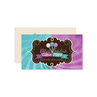 Cake Pop Bakery Design