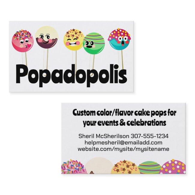 Cake pops wedding event baking bakery confections
