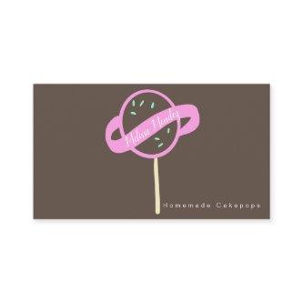 Cakepop Logo Banner Cake Decorator Swirls
