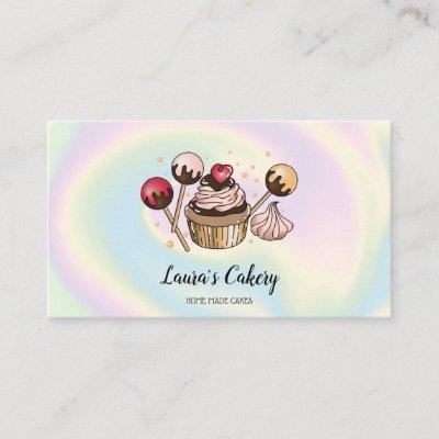 Cakes & Sweets Cupcake Holographic Bakery