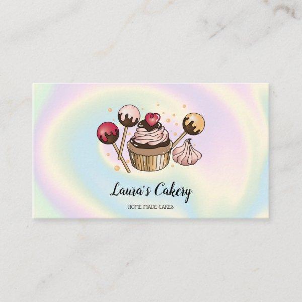 Cakes & Sweets Cupcake Holographic Bakery